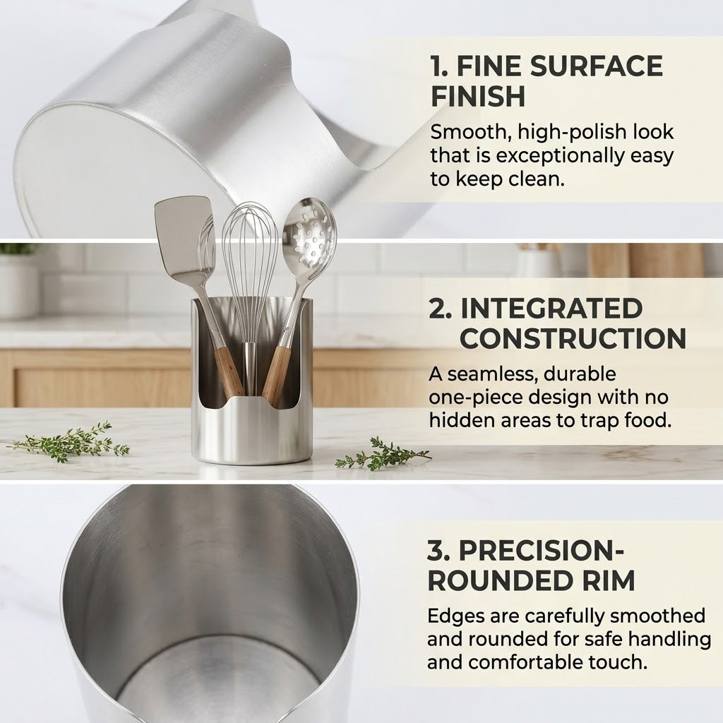 Stainless Steel Utensil Rest Holder