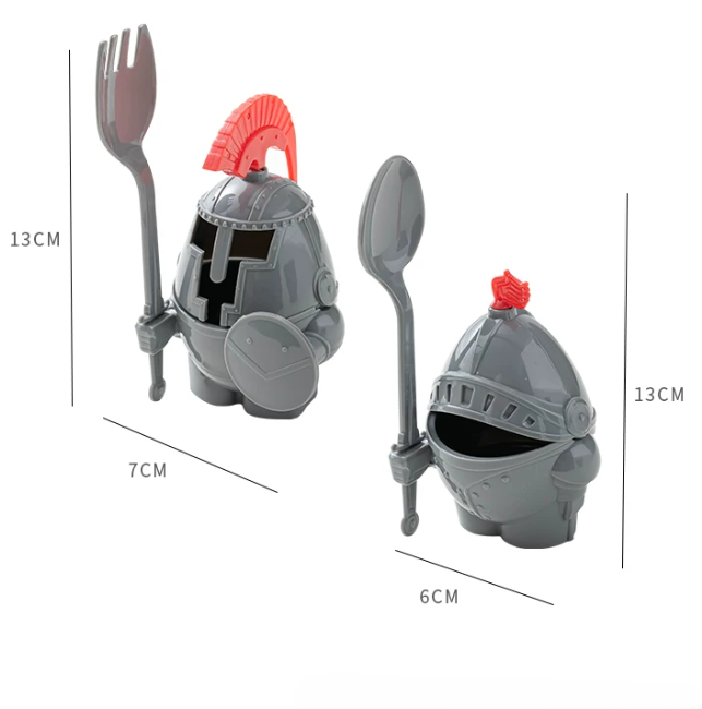 Knight-Style Egg Holder Set