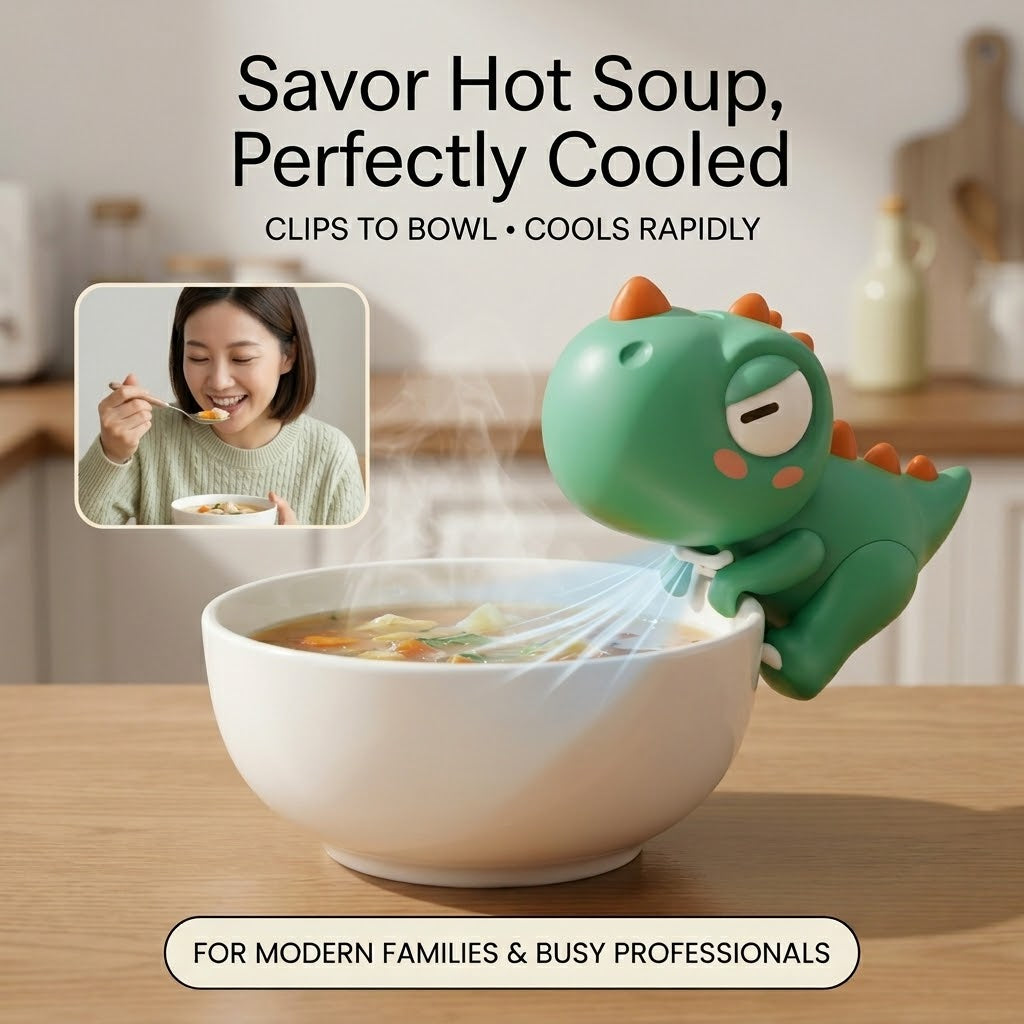 Clip-On Food Cooling Mini Fan