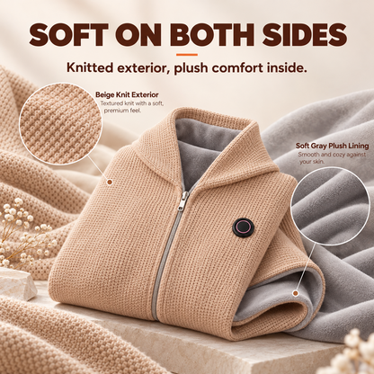 🔥 Christmas Sale — 50% OFF! ❄️ Stay Warm All Winter — Portable Electric Heated Blanket Shawl