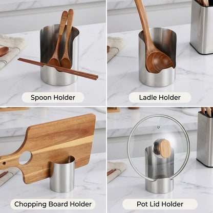 Stainless Steel Utensil Rest Holder