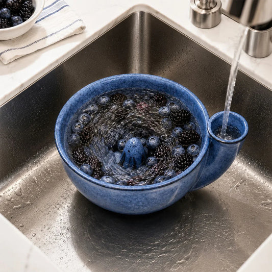 Swirl-Flow Fruit Rinsing Bowl