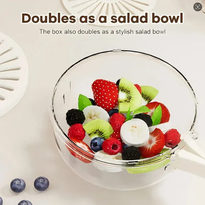 Kitchen Drain Storage Bowl with Lid