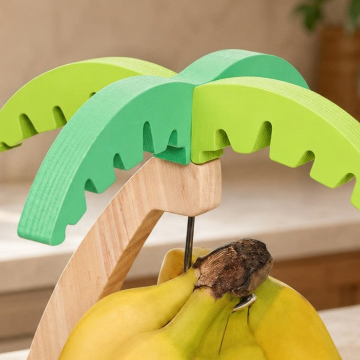 Palm Tree Wooden Fruit Hanger