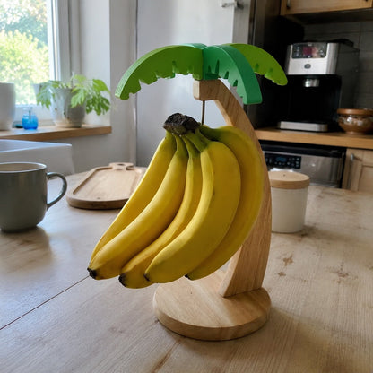Palm Tree Wooden Fruit Hanger