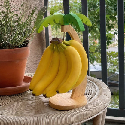 Palm Tree Wooden Fruit Hanger