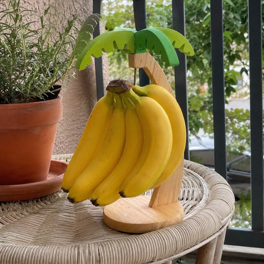 Palm Tree Wooden Fruit Hanger