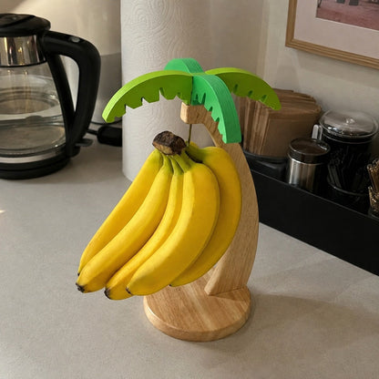 Palm Tree Wooden Fruit Hanger