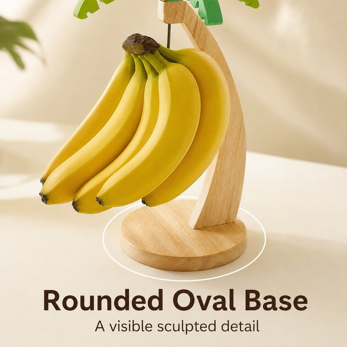Palm Tree Wooden Fruit Hanger