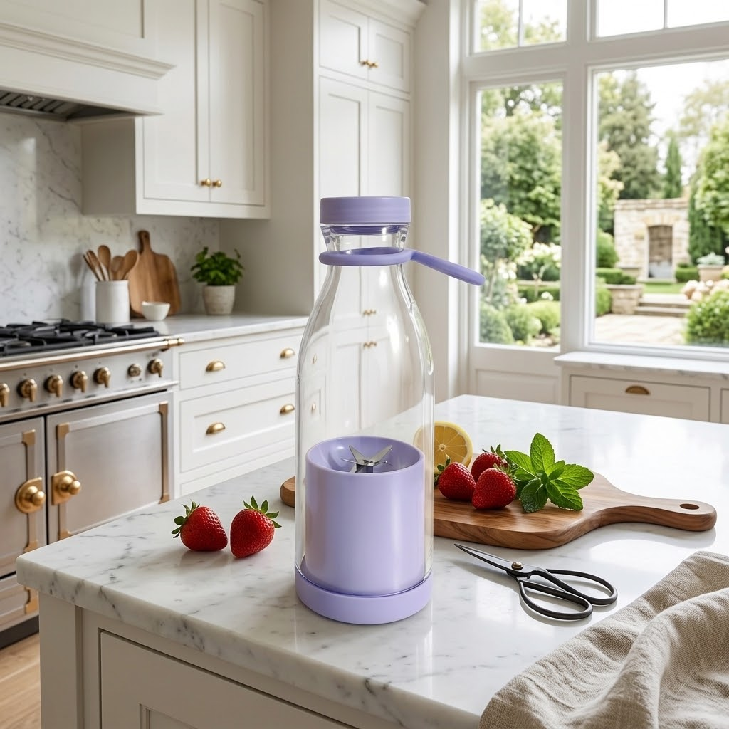 Portable Rechargeable Blender Bottle