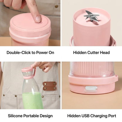 Portable Rechargeable Blender Bottle