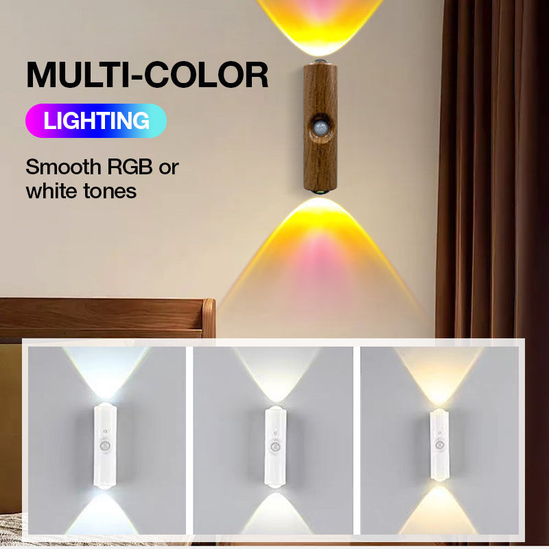 Rechargeable LED Motion Sensor Night Light – Magnetic Wall Lamp