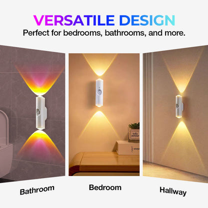 Rechargeable LED Motion Sensor Night Light – Magnetic Wall Lamp
